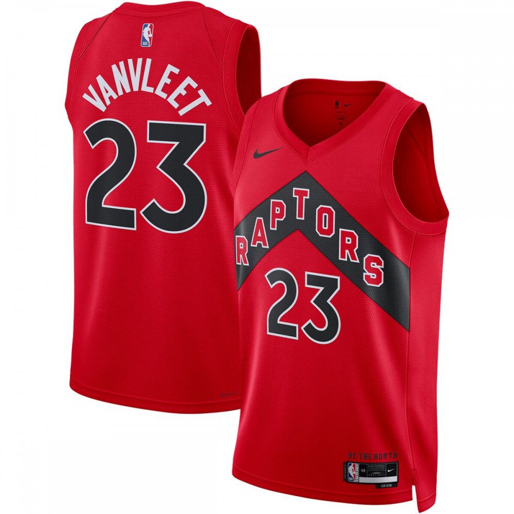 Fred VanVleet Toronto Raptors Unisex 2022/23 Swingman Jersey - Icon Edition - Red-Pro Kit Vault | Brand New 26/27 Sports Jerseys